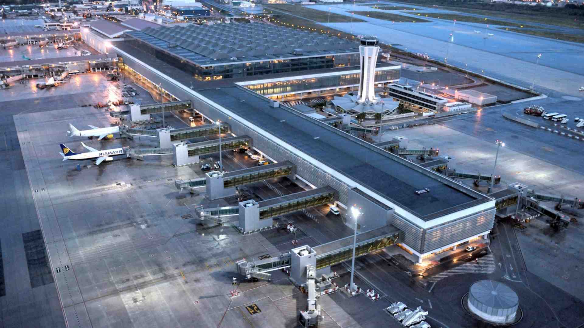 Aeropuerto de Málaga vista aérea