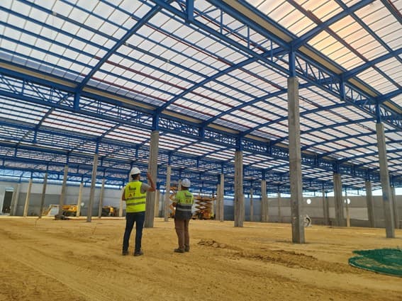 Trabajos en el Complejo Ambiental Copero, Dos Hermanas (Sevilla)